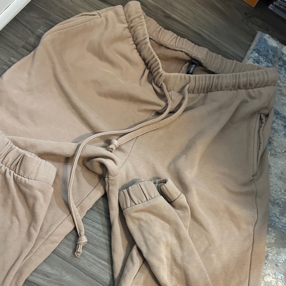 Blanc Pants - Tan Joggers for Women